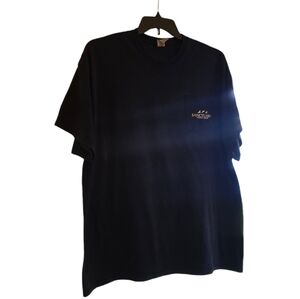 Gildan T-shirt, 2X, dark blue color.